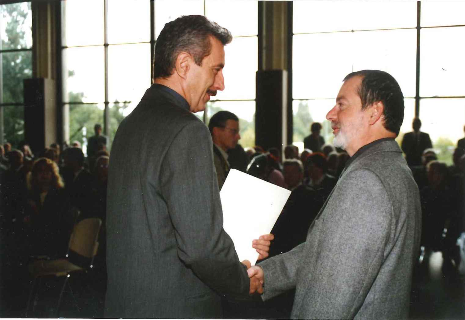 Ceremonia wręczenia nagród OLUP 2001