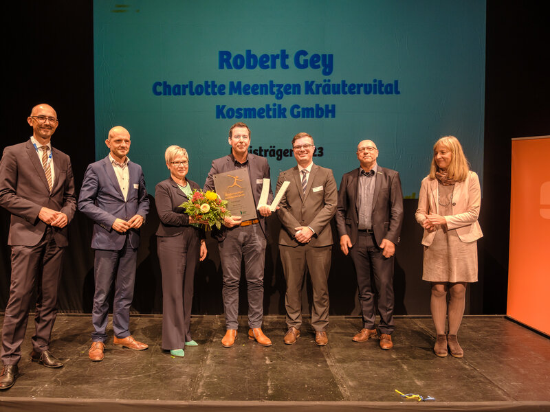 Award winner Robert Gey - Charlotte Meentzen Kräutervital Kosmetik GmbH