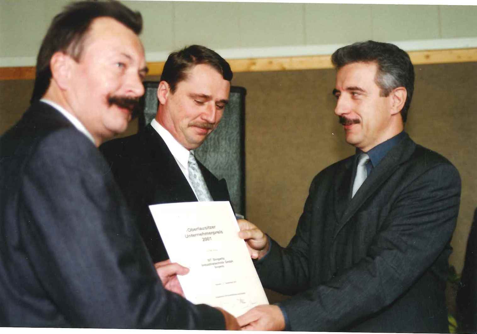 OLUP 2001 Preisverleihung