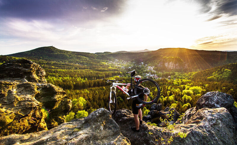 Mountain bike Zittauer Gebirge