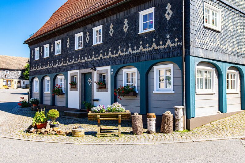 Abbildung Umgebindehaus