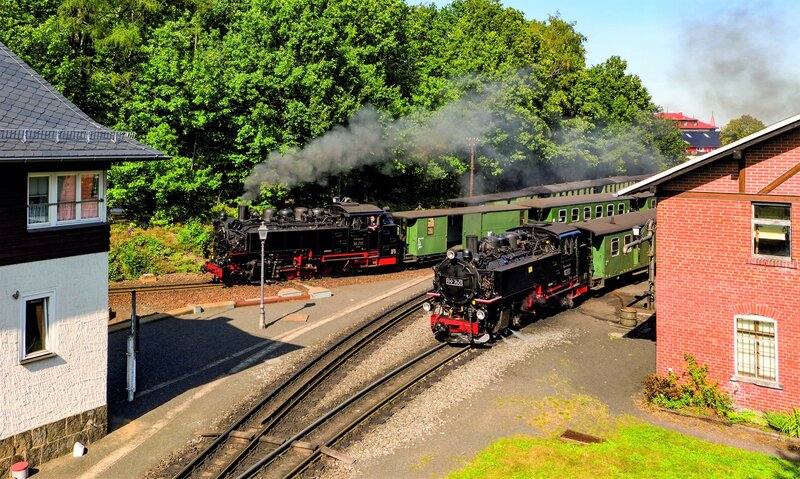 Doppelausfahrt Bertsdorf