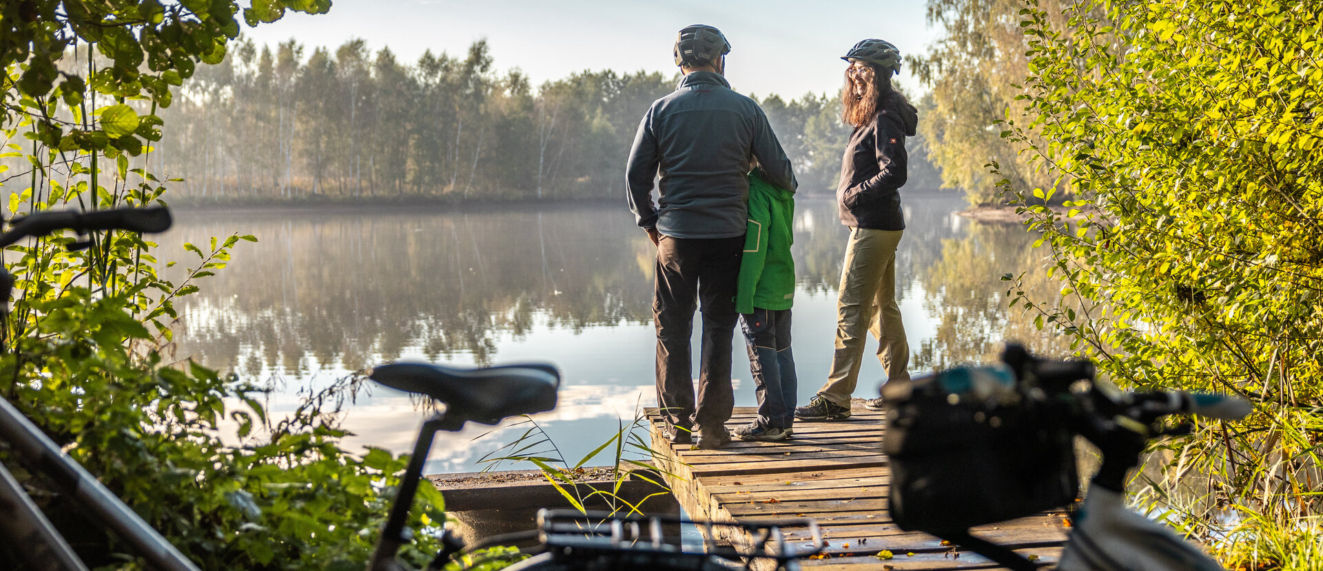 Radausflug in der Oberlausitzer Heide- und Teichlandschaft © Philipp Herfort Radausflug in der Oberlausitzer Heide- und Teichlandschaft © Philipp Herfort