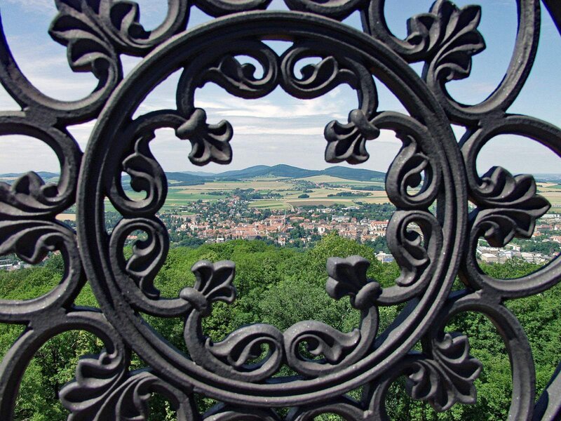 Loebau section cast iron tower