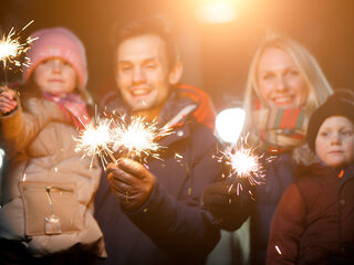 Silvester mit Freunden und der Familie im KiEZ Querxenland