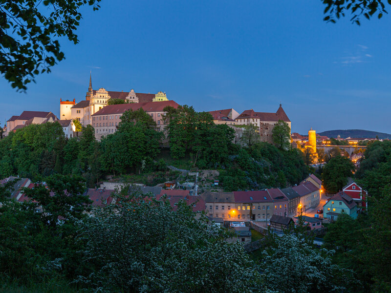 Blue hour in Bautzen