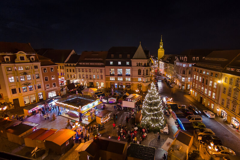 Václavský trh v Budyšíně, Foto: Peter Wilhelm Abbildung Václavský trh v Budyšíně, Foto: Peter Wilhelm