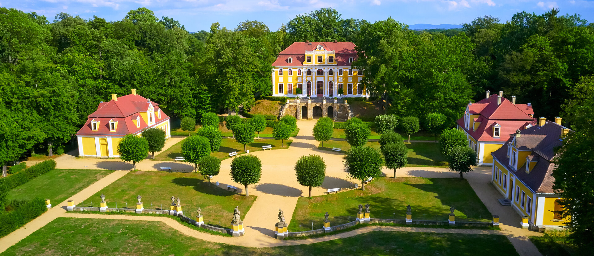 Barockschloss und Park Neschwitz