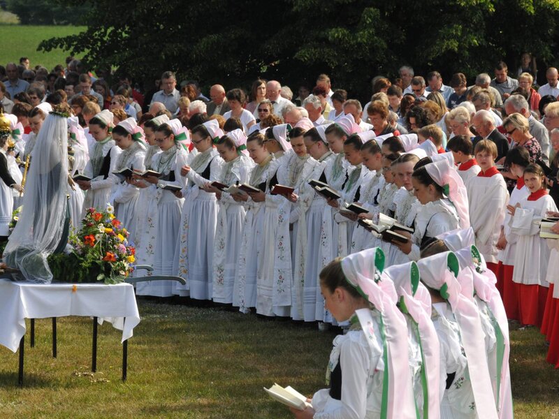 Druschkas Wallfahrtsgottesdienst in Rosenthal