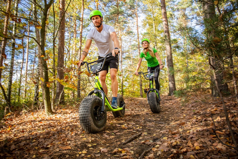 Monsterroller Abfahrt