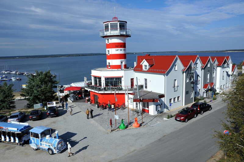 Maják Geierswalder See