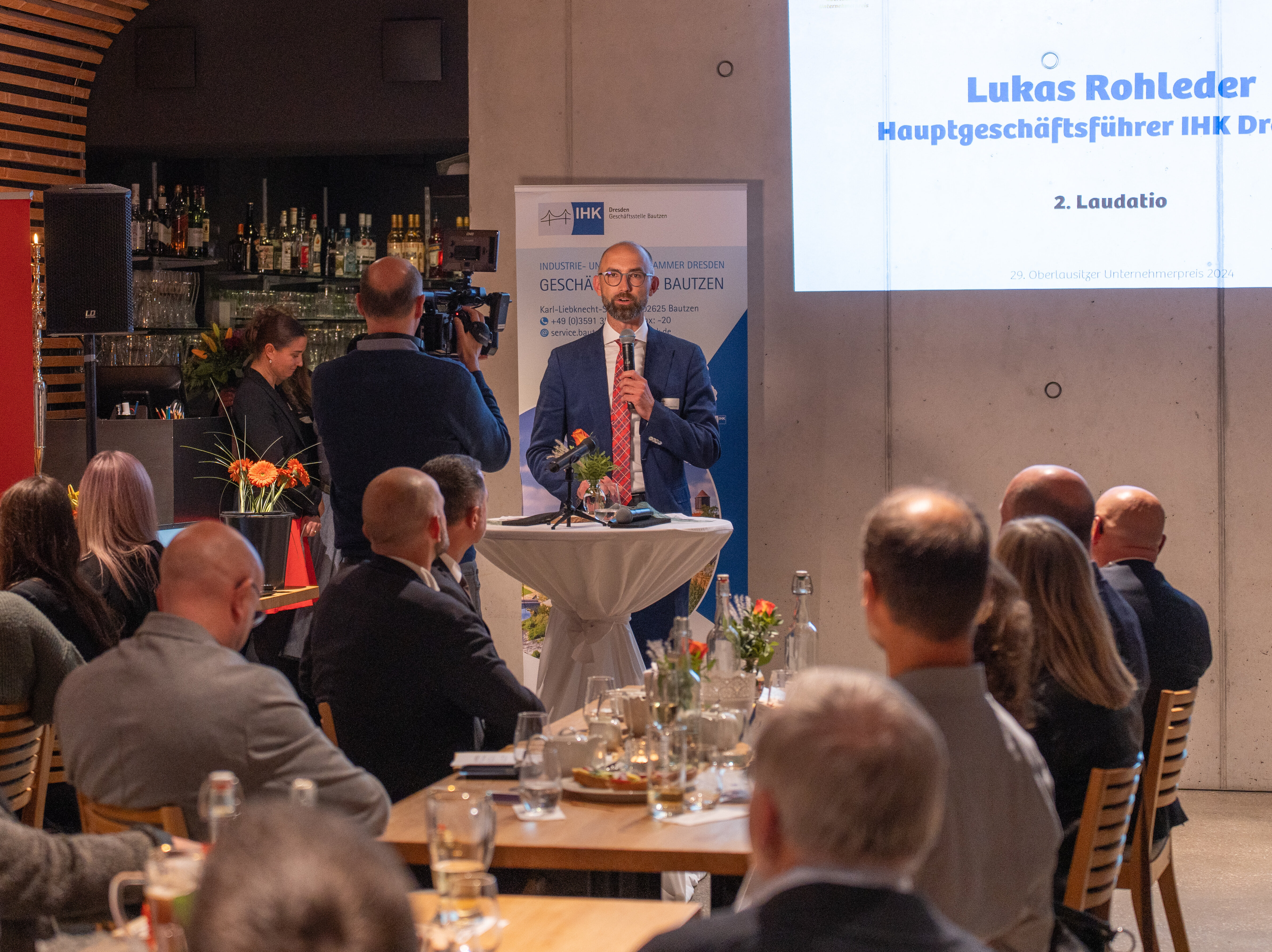 Abbildung Laudatio Lukas Rohleder