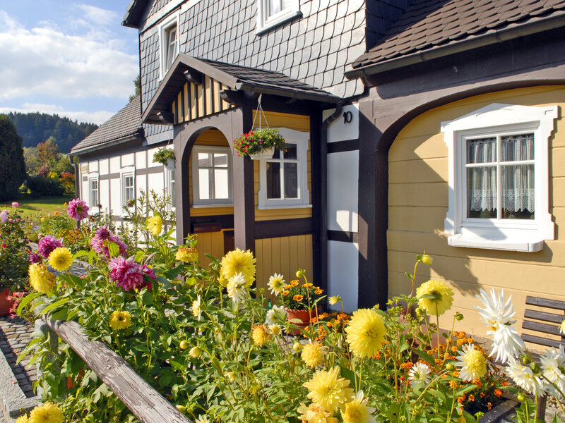 Umgebindehaus am Oberlausitzer Bergweg