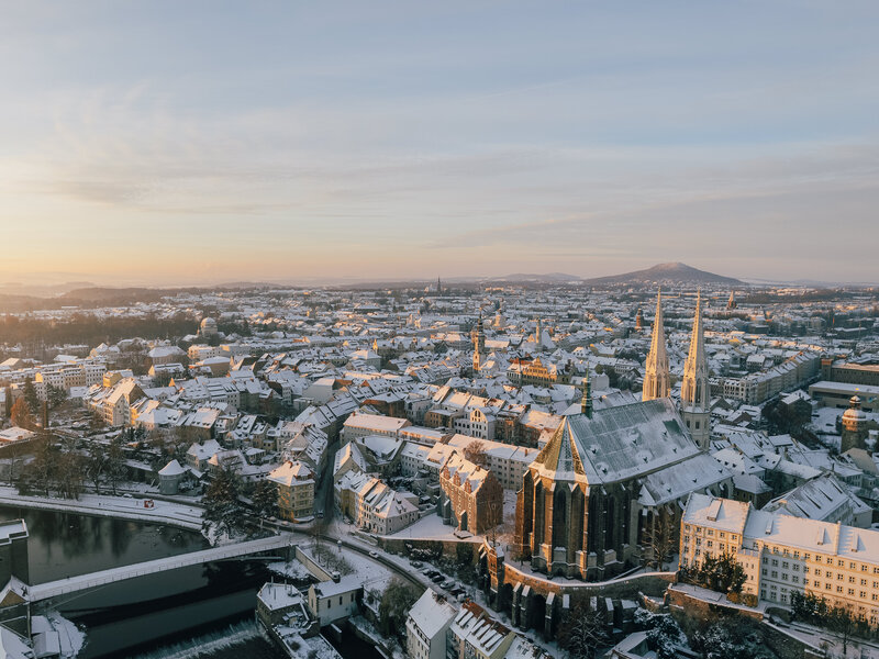 Görlitz im Winter Abbildung Görlitz im Winter