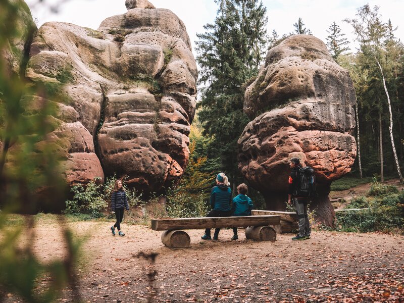 Chalice stones Zittauer Gebirge