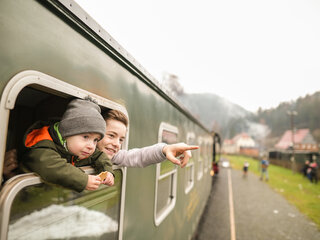 Fahrt mit der Zittauer Schmalspurbahn