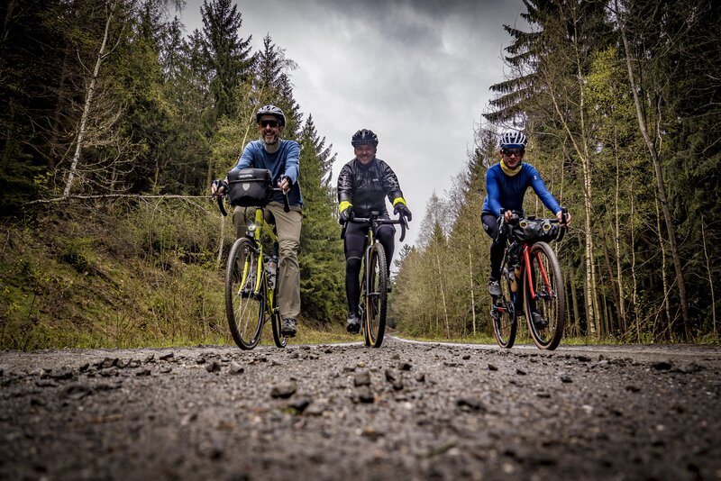 Graveln im Dreilaendereck