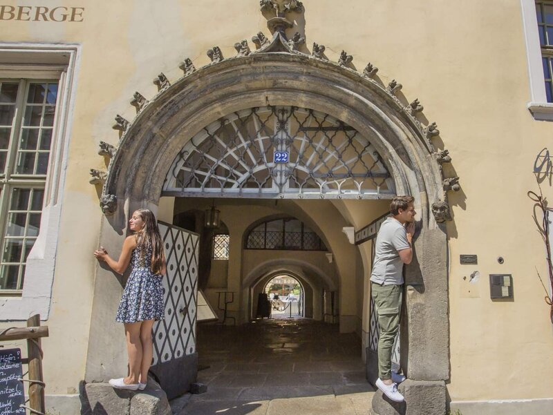 Goerlitz Stadtzentrum Fluesterbogen