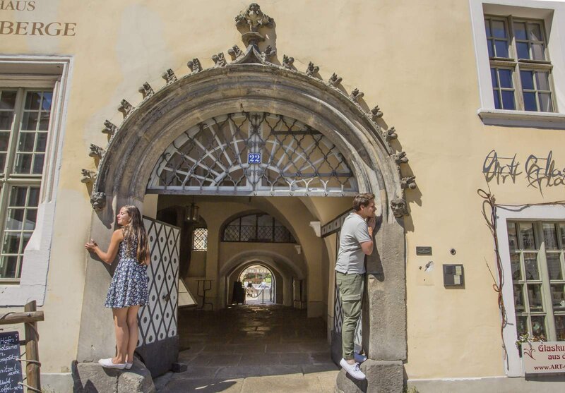 Goerlitz Stadtzentrum Fluesterbogen