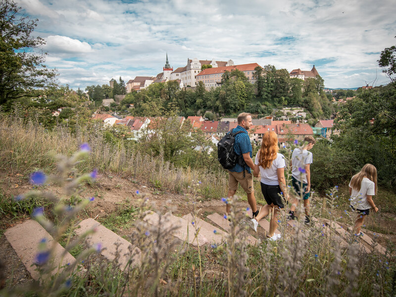 Bautzen Rundwanderung Ortenburgblick