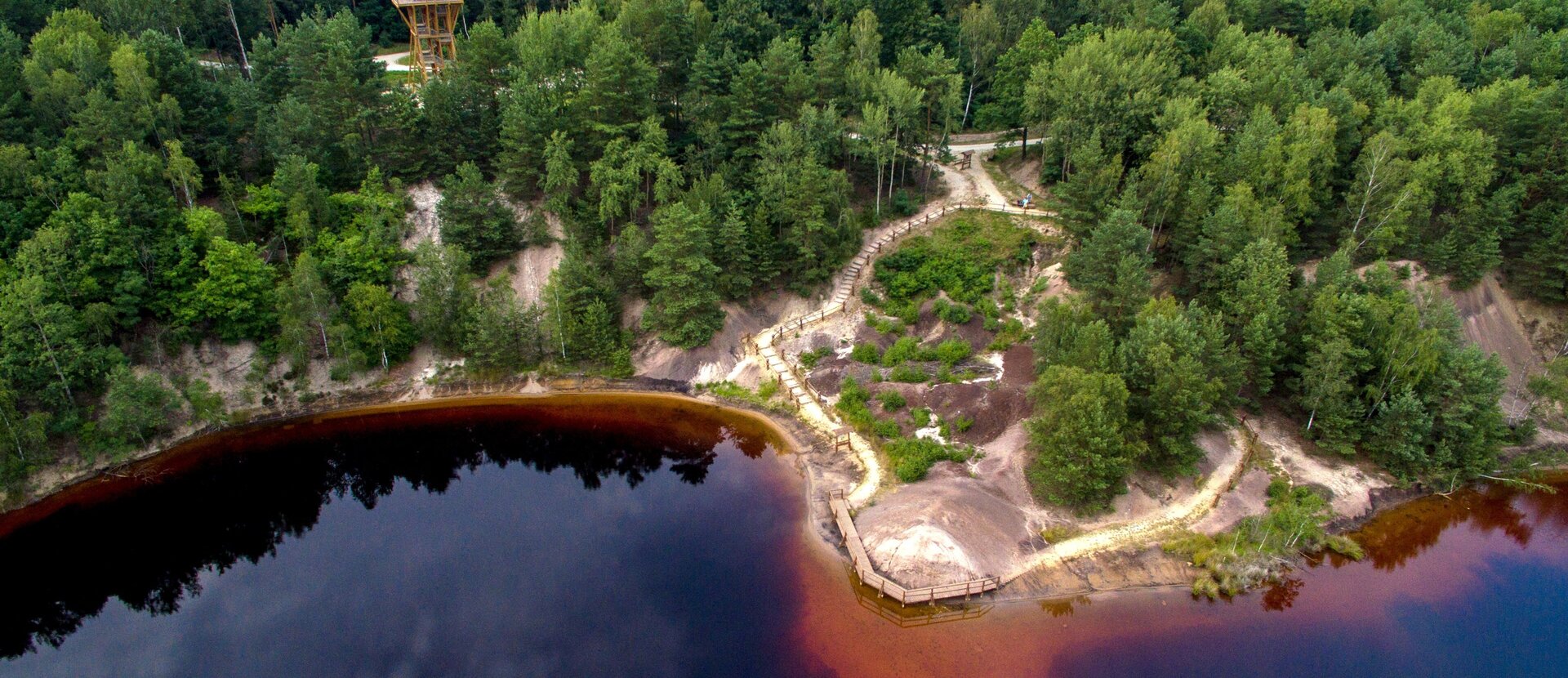 UNESCO Global Geopark Muskauer Faltenbogen/ Łuk Mużakowa Glaciers and mining shaped this charming land