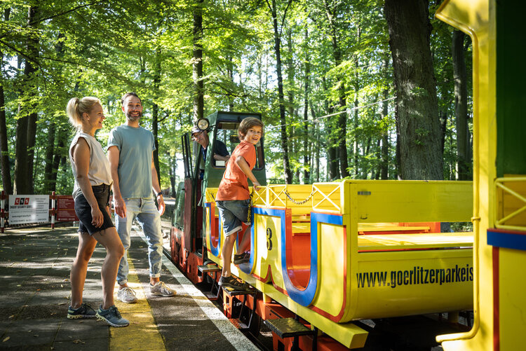 Fahrt mit der Görlitzer Parkeisenbahn