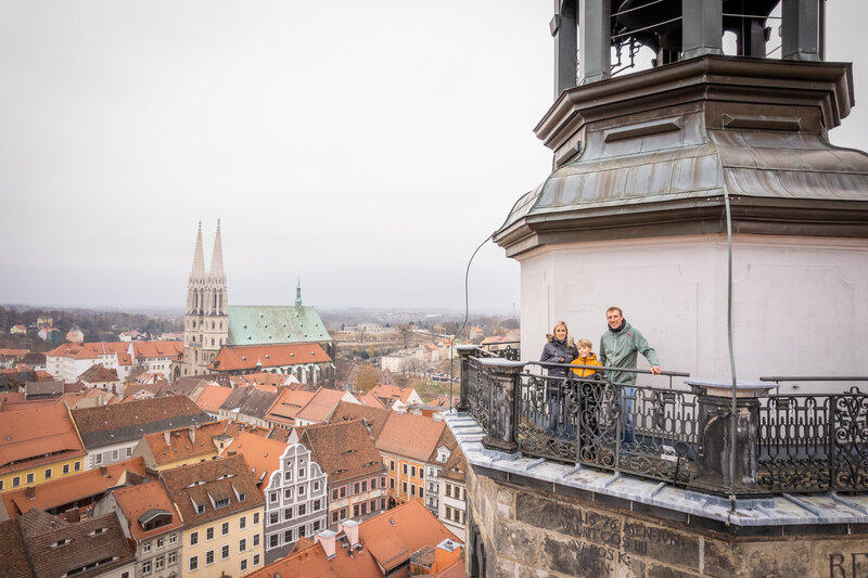 Widok na centrum Görlitz