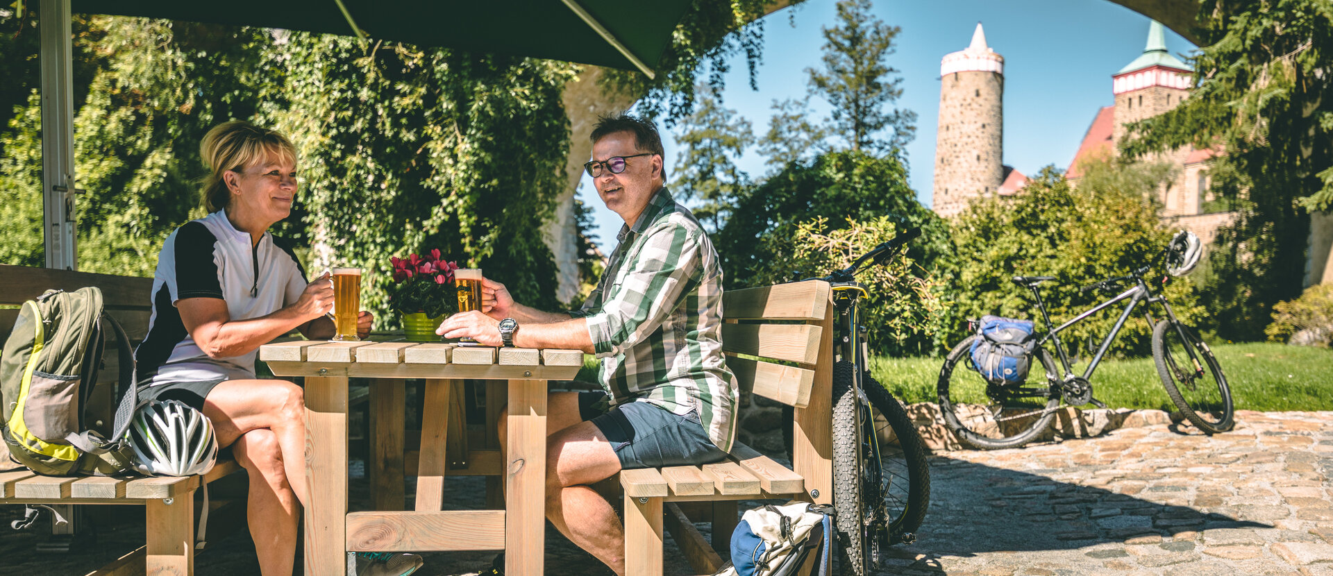 Spreeradweg in Bautzen Spreeradweg in Bautzen