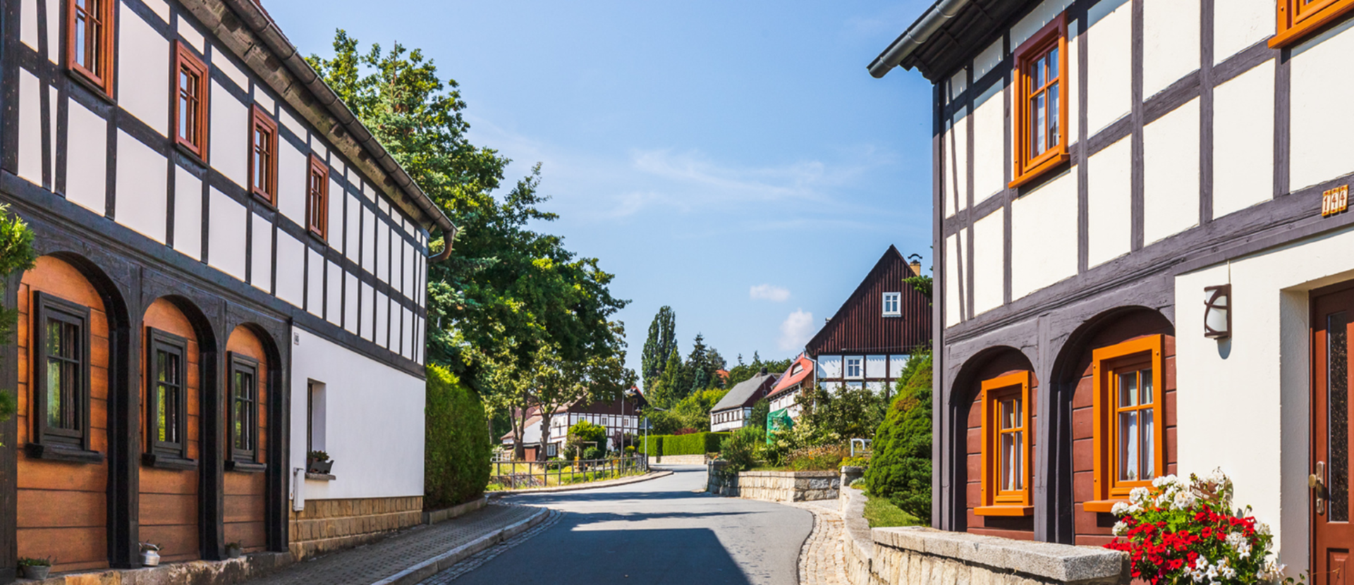 Ulice s hrázděnými domy Foto: Thomas Glaubitz