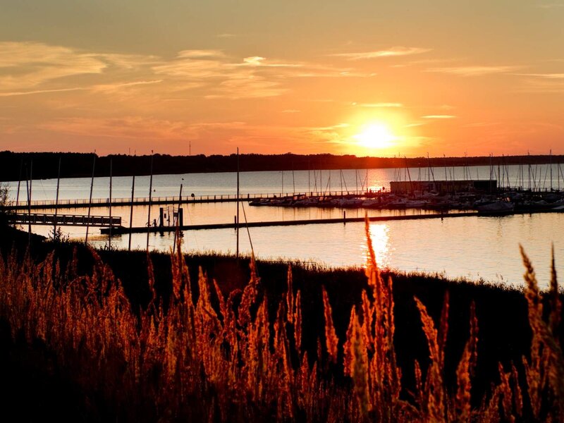 Sonnenuntergang Baerwalder See