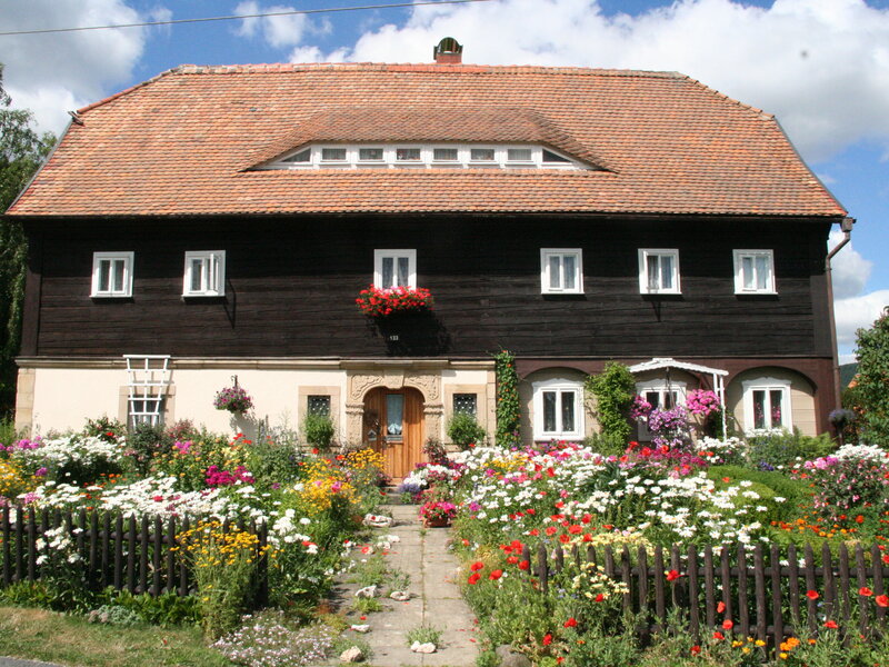 Half-timbered house