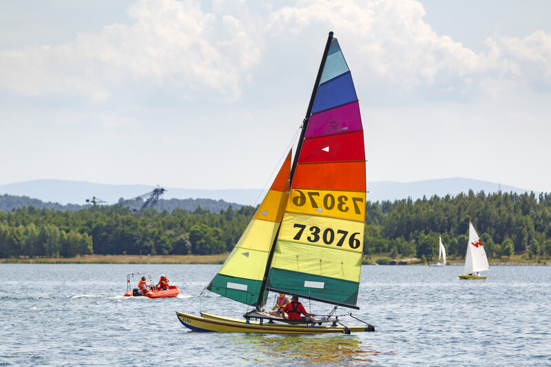 Berzdorfer See sailing regatta