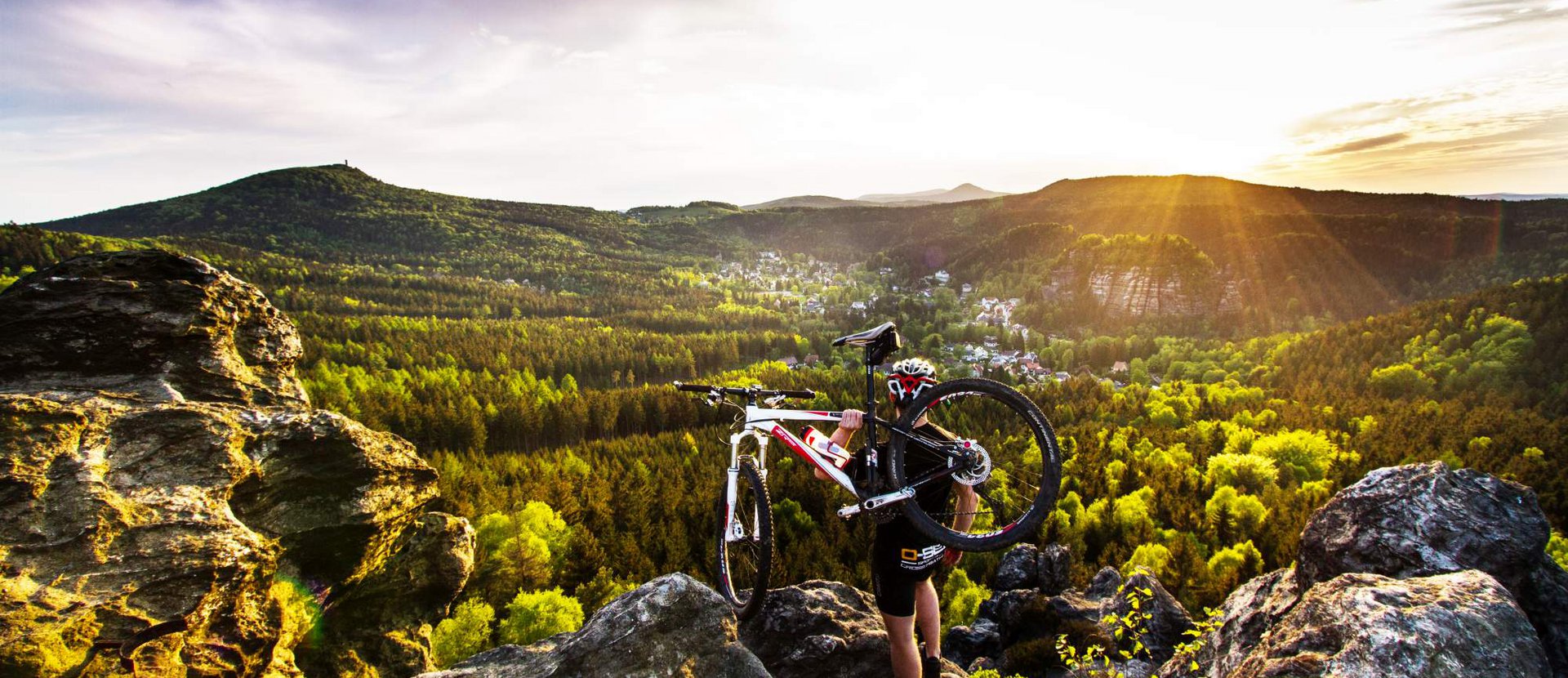 Mountainbike Zittauer Gebirge Mehr Abwechslung geht nicht! Das Landschaftswunderland Oberlausitz