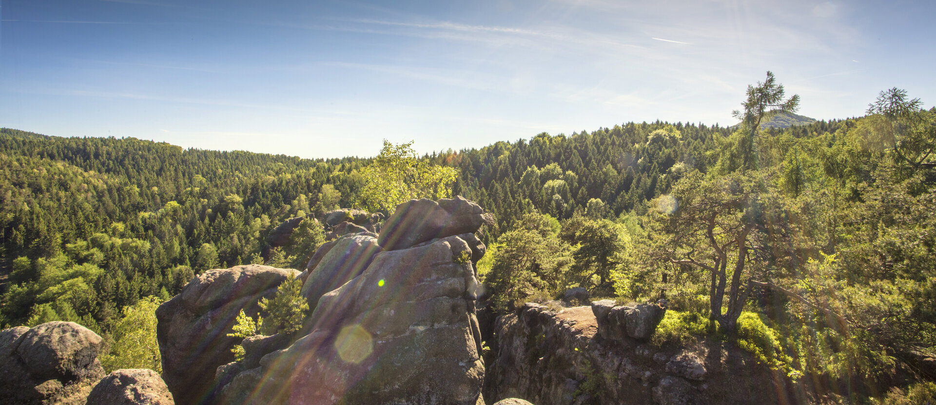 Ausblick im Zittauer Gebirge (Foto: Vollmer Werbeagentur) Ausblick im Zittauer Gebirge (Foto: Vollmer Werbeagentur)