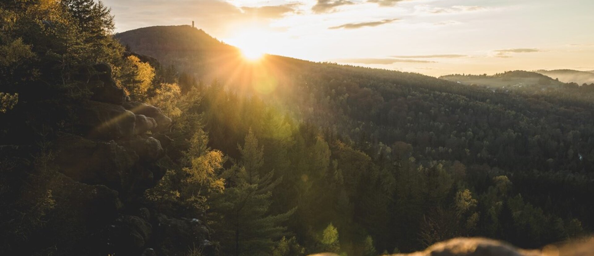 Zittauer Gebirge im Herbst