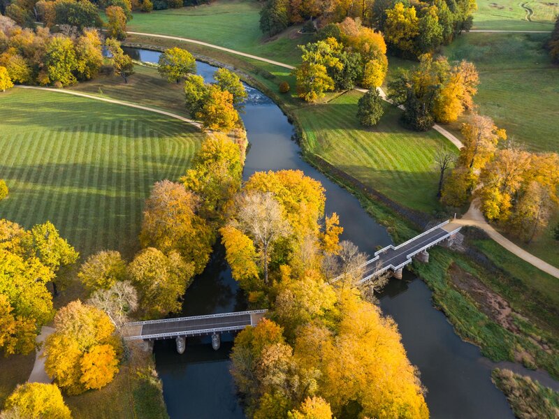 Autumn double bridge