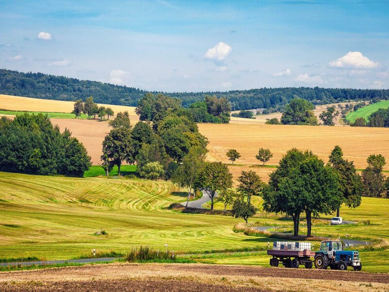 Landschaftsbild Westlausitz