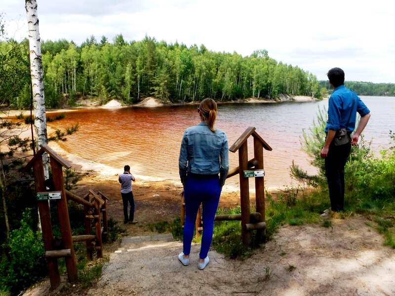 Old mine Babina Lake Afryka