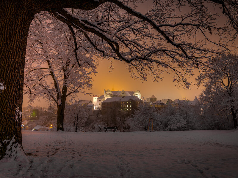 Ortenburgblick Winter Abbildung Ortenburgblick Winter