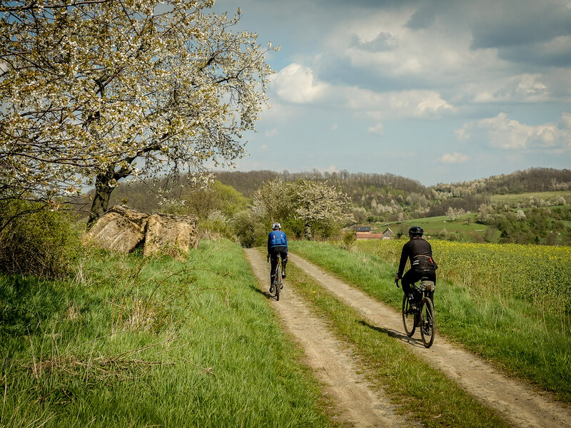 Wyboiste wiejskie ścieżki