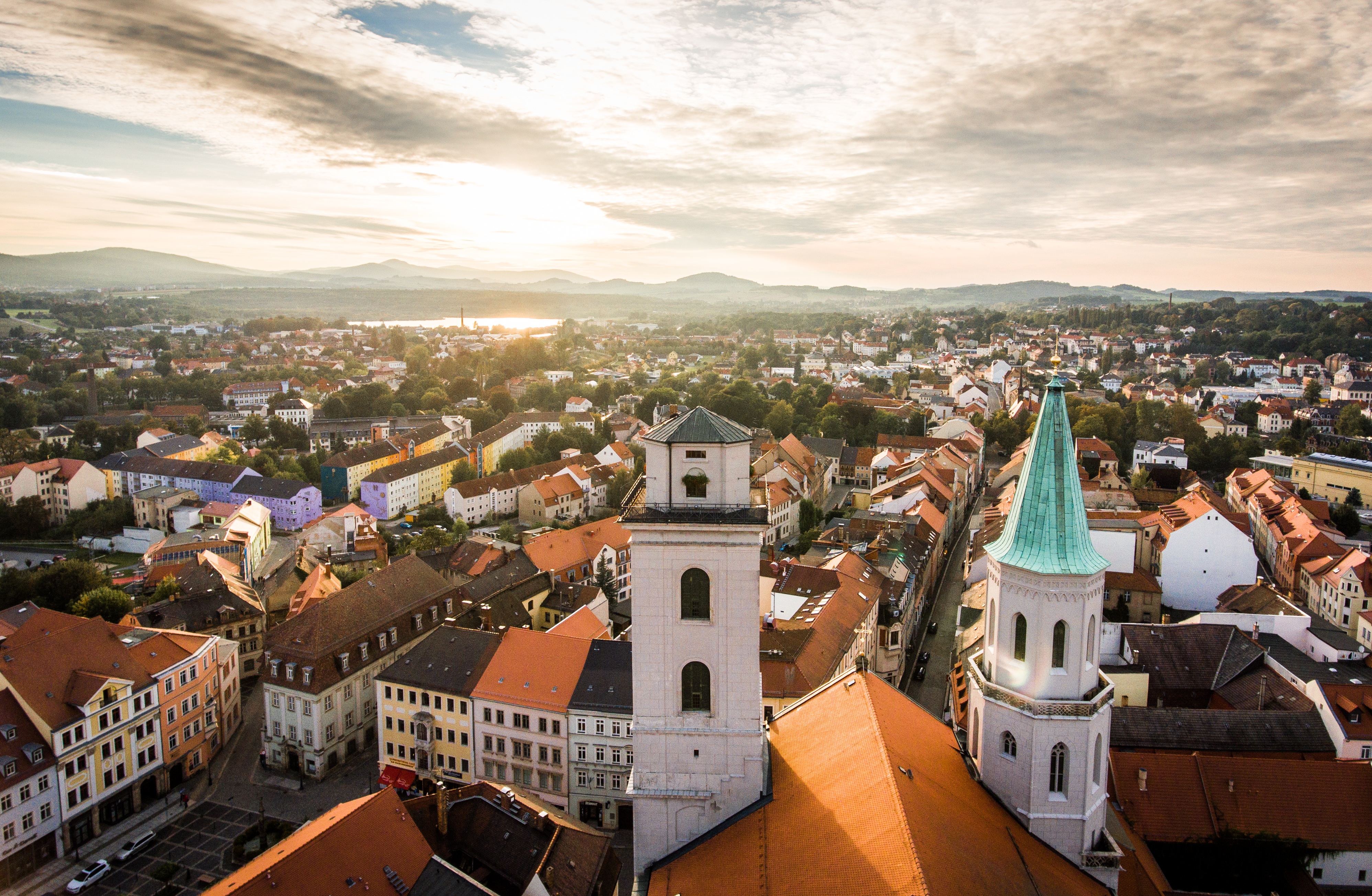 Widok na Zittau