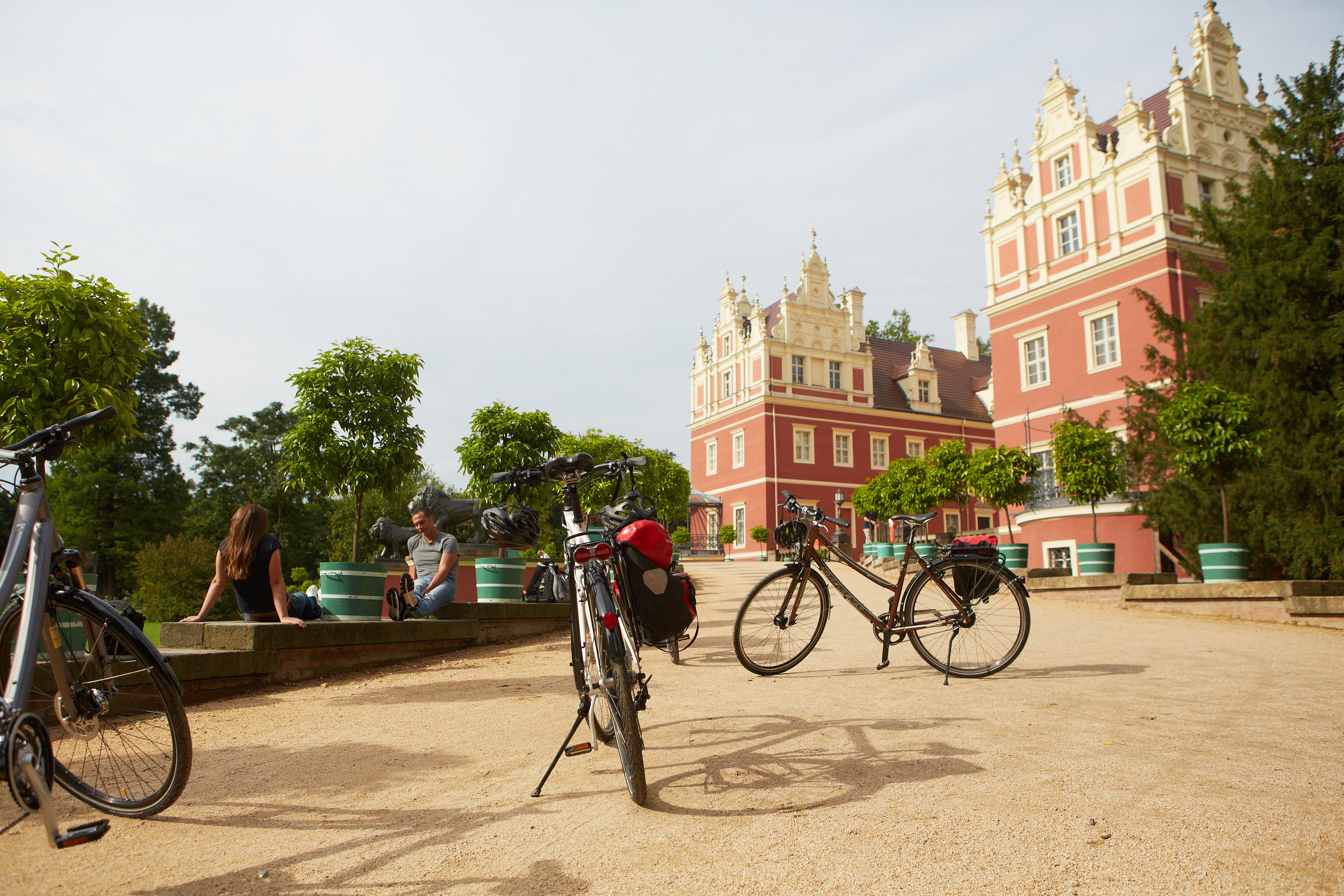 Nowy zamek w Fuerst Pueckler Park Bad Muskau