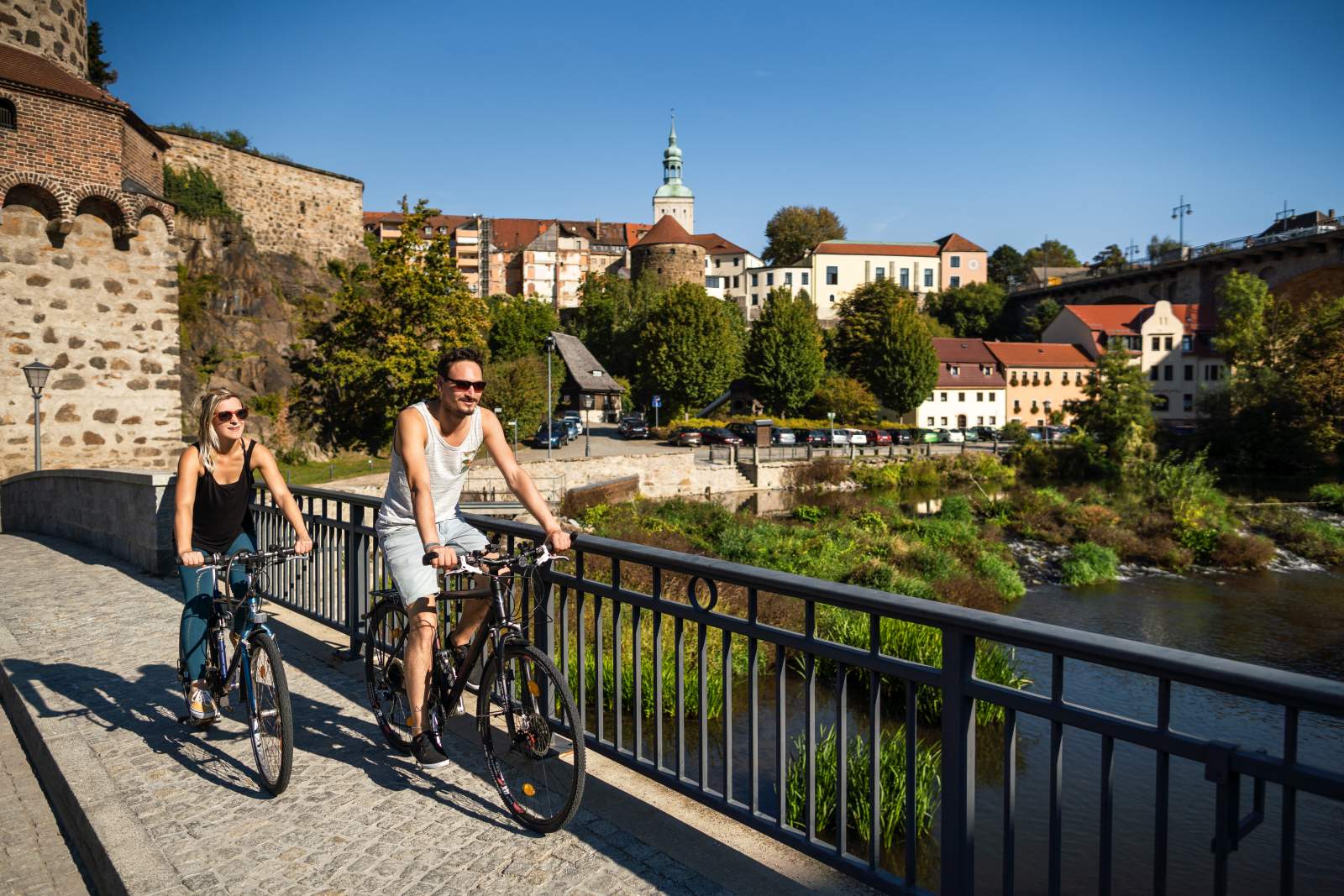 Cyklistický most Spree Bautzen