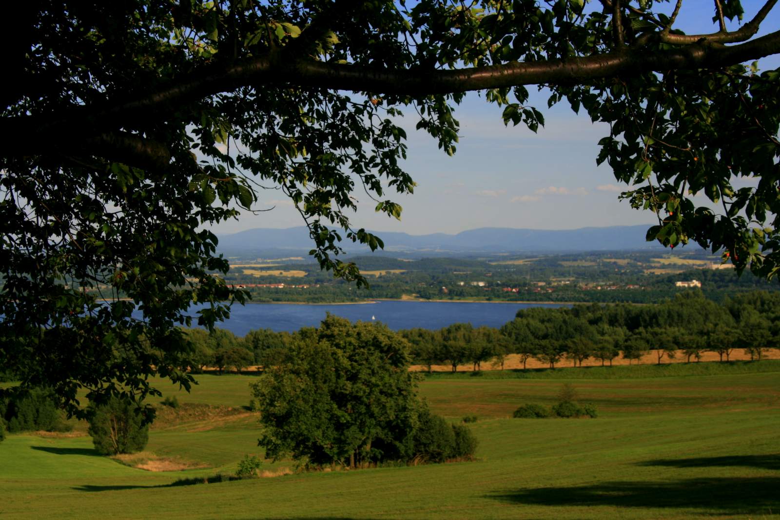 Lake Berzdorf View from Jauernick