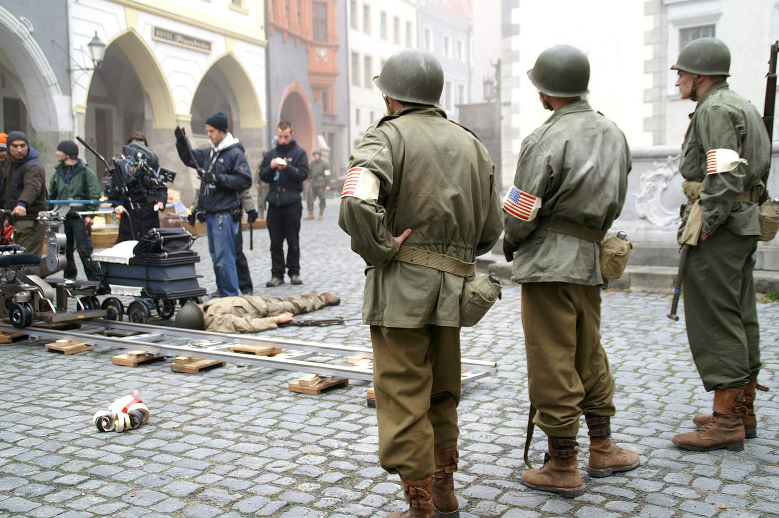 Filming InglouriousBasterds