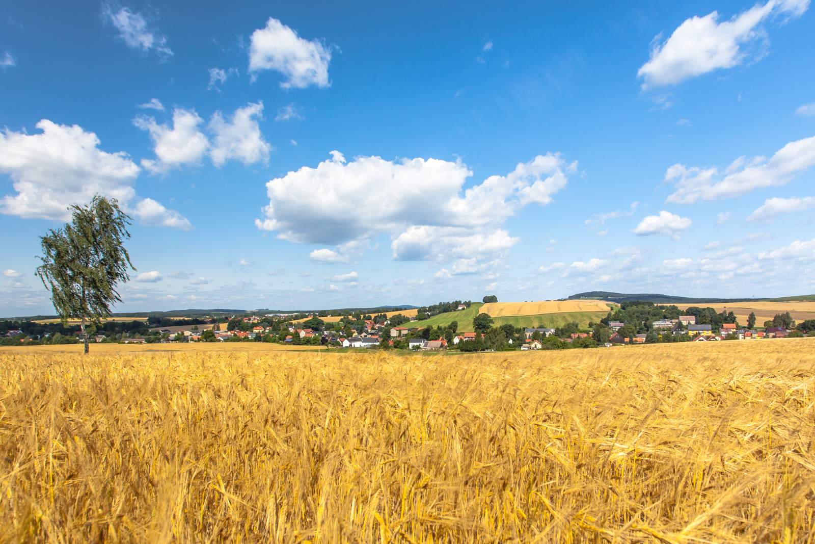 Widok na dzielnicę Bretnig