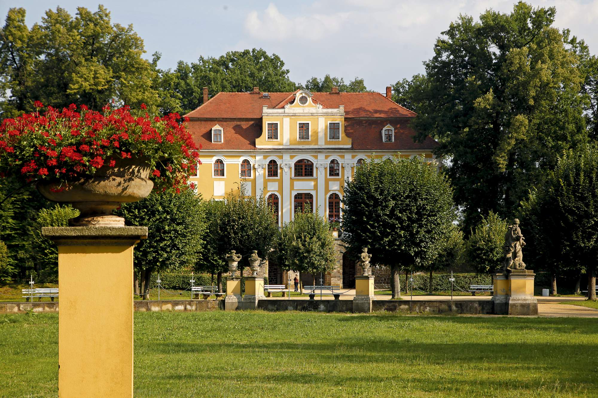 Park zamkowy Neschwitz