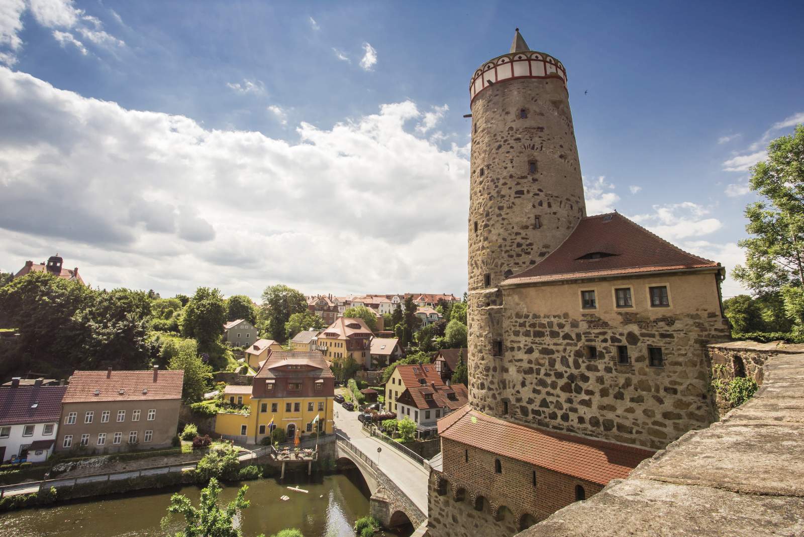 Wycieczka po mieście Bautzen Stare wodociągi