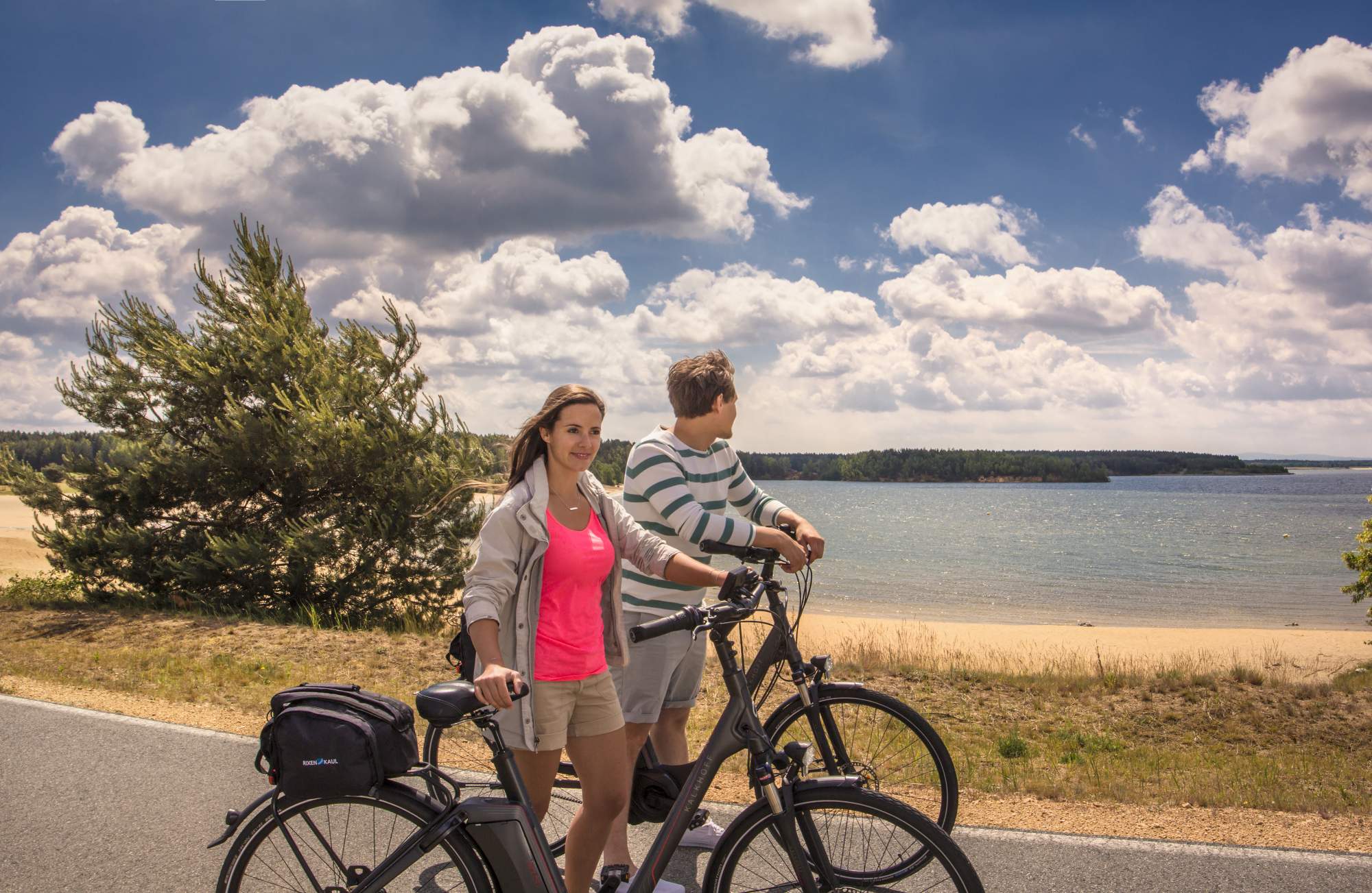 Cycling in the Lusatian Lakeland