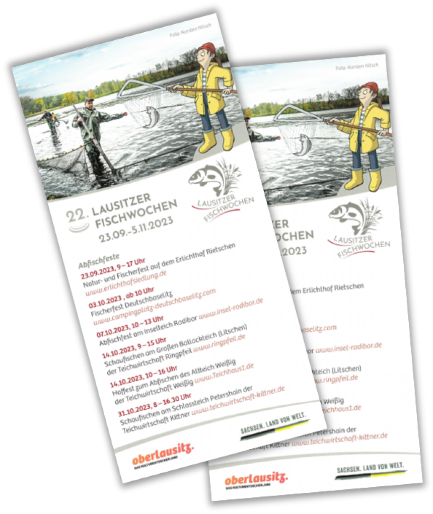 Flyer 22. Lausitzer Fischwochen